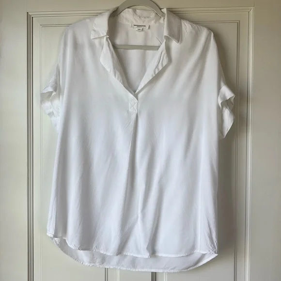 White Women's Top - Picture 2 of 7